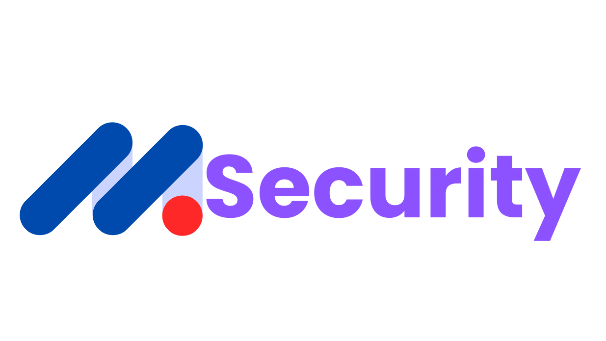 Staple IT Security Logo Logo of Staple IT Security featuring blue and purple text with a red dot.